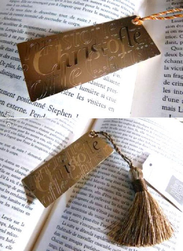 Christofle bookmark