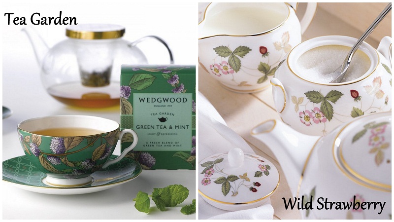 Wedgwood Wild strawberry i Tea garden
