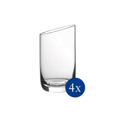 Villeroy & Boch NewMoon - Ensemble De 4 Verres à Vin Blanc Élégants En Cristal Moderne, 300 Ml, Résistants Au Lave-Vaisselle