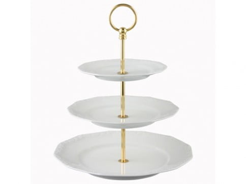 Rosenthal Maria Etagere, Weiß – Zeitloses Porzellan-Serviergeschirr Im Klassischen Design