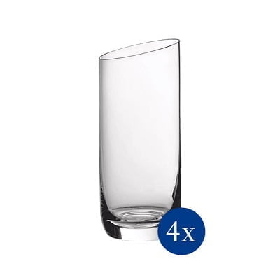 Villeroy - Boch Ensemble NewMoon, 4 pièces, élégants Verres à vin Blanc de Style Moderne, Cristal, clairs, - Maison Villeroy - Boch Ensemble NewMoon, 4 pièces, élégants Verres à vin Blanc de Style Moderne, Cristal, clairs, - Maison
